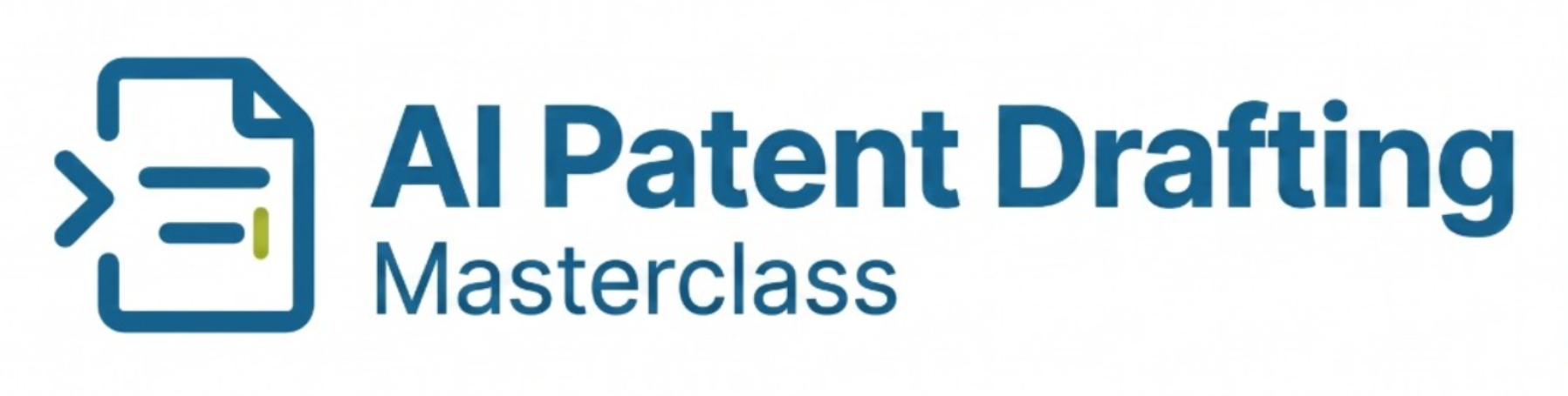 AI Patent Drafting Masterclass logo