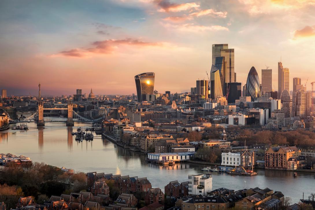 London Thames Skyline Tower Bridge